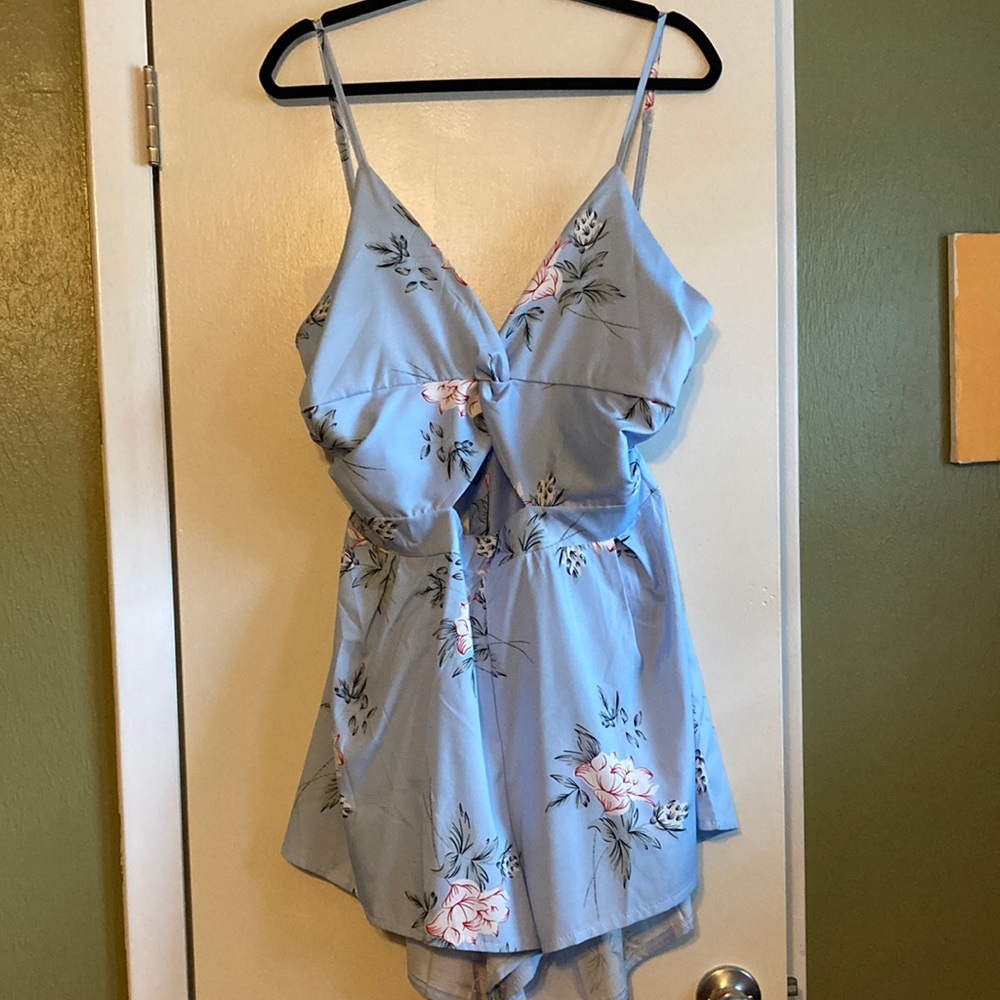 NWOT Floral Romper